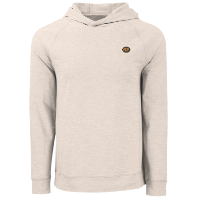 Adapt Recycled Soft Knit Stretch Mens Heathered Hooded Pullover
