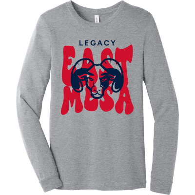 Unisex Heather CVC Long Sleeve Tee