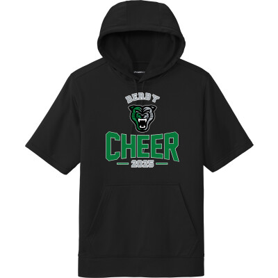 Performance Fleece Short-Sleeve Hooded Pullover