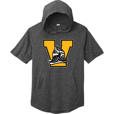Tri-Blend Wicking Short Sleeve Hoodie