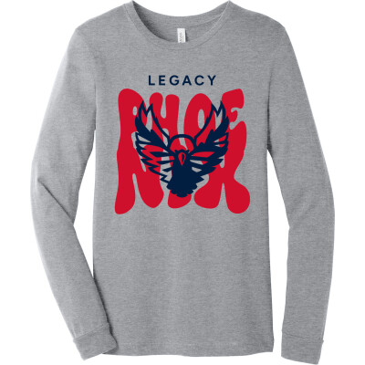 Unisex Heather CVC Long Sleeve Tee