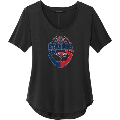 Women's Stretch Jersey Relaxed Scoop Tee