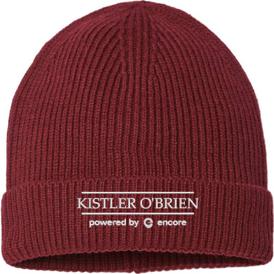 Fine Rib Cuff Beanie