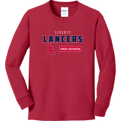 Youth Long Sleeve Core Cotton Tee