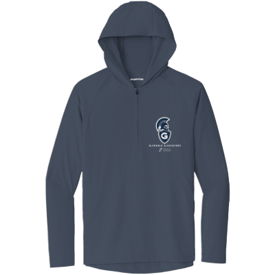 Repeat 1/2-Zip Long Sleeve Hooded Jacket