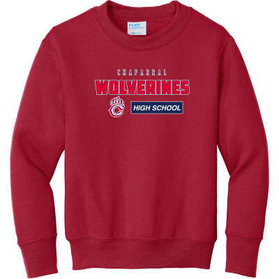 Youth Core Fleece Crewneck Sweatshirt