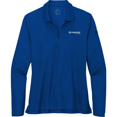 Nike Women's Dri-FIT Micro Pique 2.0 Long Sleeve Polo