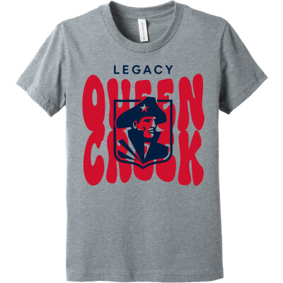 Youth Heather CVC Short Sleeve Tee