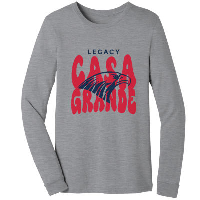 Unisex Heather CVC Long Sleeve Tee