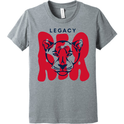 Youth Heather CVC Short Sleeve Tee