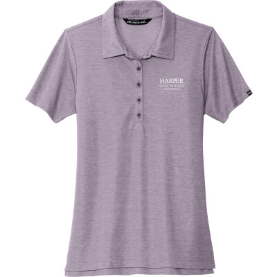 TRAVIS MATHEW Women's Oceanside Heather Polo (EMB)