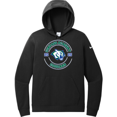 Nike Women's Club Fleece Sleeve Swoosh Pullover Hoodie