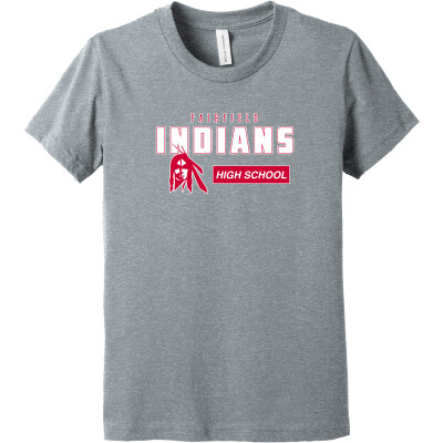 Bella+Canvas Youth Heather CVC Tee