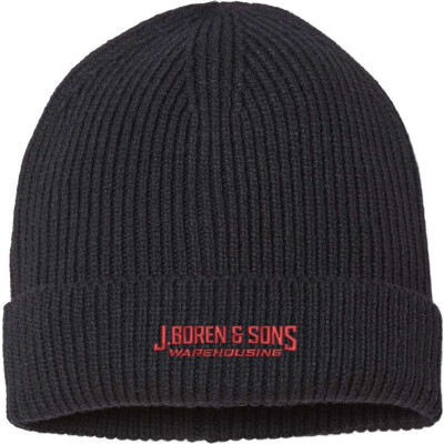 Fine Rib Cuff Beanie