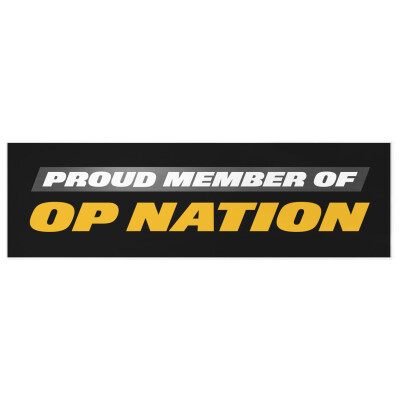 Proud Member of OPNation Bumper Sticker 3x10
