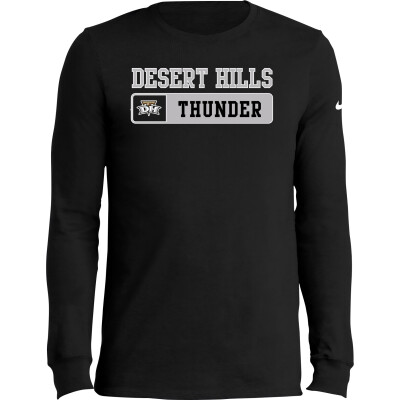 Nike Dri-FIT Cotton/Poly Long Sleeve Tee