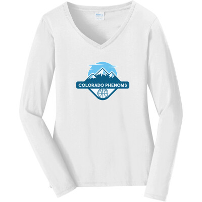 Women's Long Sleeve Fan Favorite V-Neck Tee