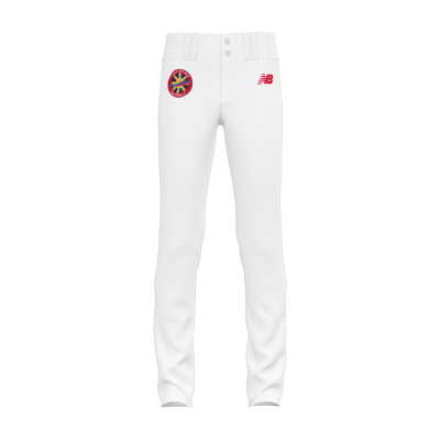 New Balance Youth 3000 Sublimated Tapered Baseball Pant - White