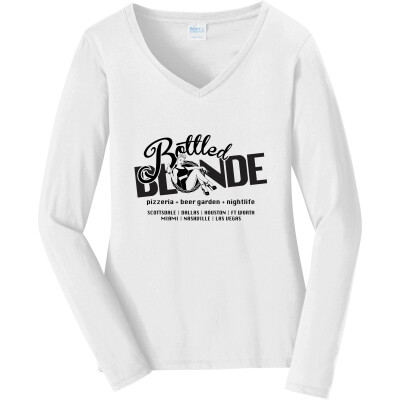 Women's Long Sleeve Fan Favorite V-Neck Tee