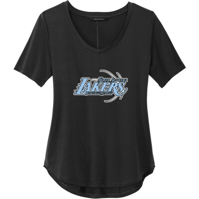 Women's Stretch Jersey Relaxed Scoop Tee