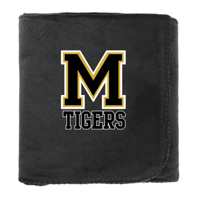 100% Recycled PET Fleece Blanket with RPET Pouch