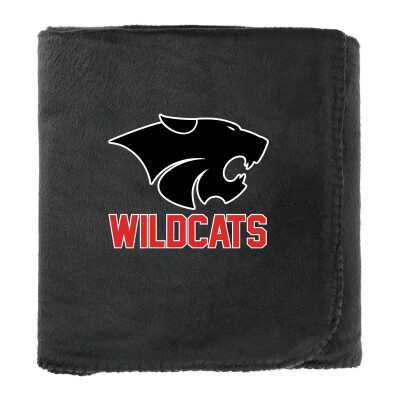 100% Recycled PET Fleece Blanket with RPET Pouch