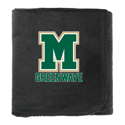 100% Recycled PET Fleece Blanket with RPET Pouch