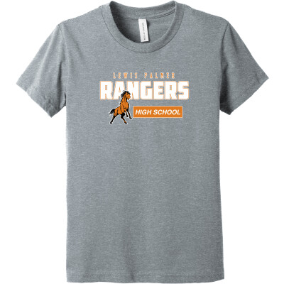 Bella+Canvas Youth Heather CVC Tee