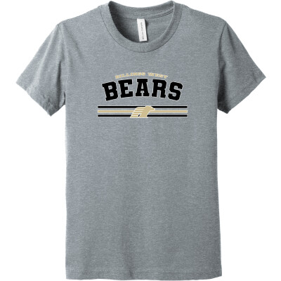 Bella+Canvas Youth Heather CVC Tee