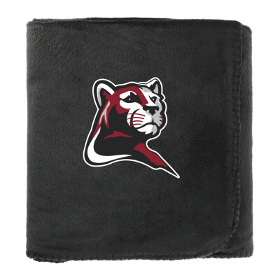 100% Recycled PET Fleece Blanket with RPET Pouch