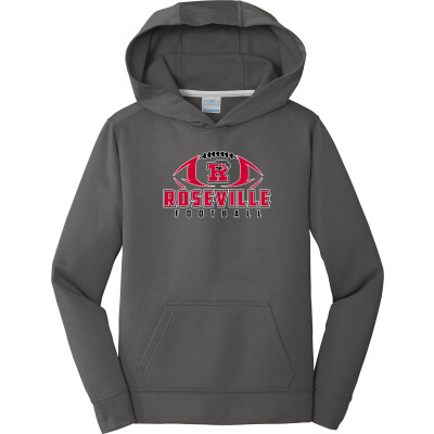 Youth Performance Fleece Pullover Hooded Sweatshirt