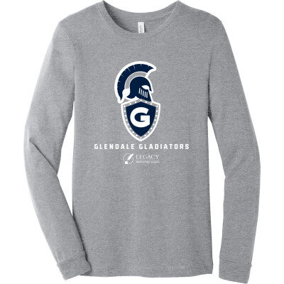 Unisex Heather CVC Long Sleeve Tee