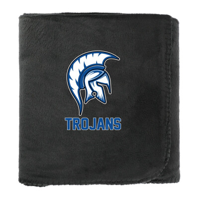 100% Recycled PET Fleece Blanket with RPET Pouch