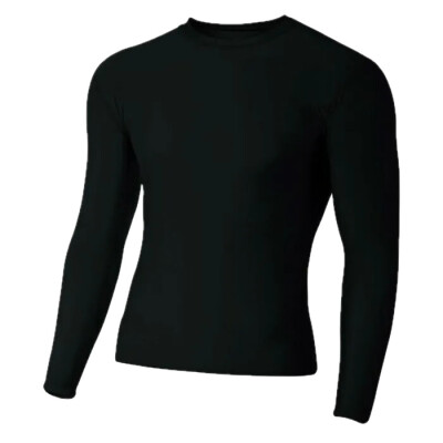 A4 Adult Long Sleeve Compression Crew