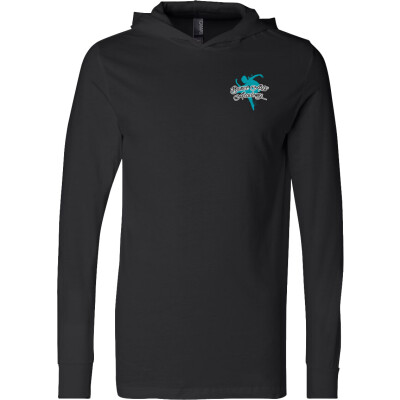 Jersey Hooded Long Sleeve Tee