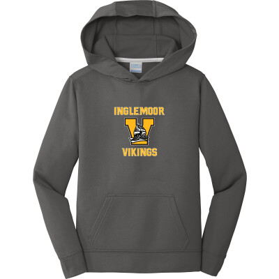 Youth Performance Fleece Pullover Hooded Sweatshirt