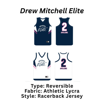 Drew Mitchell Elite Basketball Jersey (Reversible)