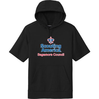 Performance Fleece Short Sleeve Hooded Pullover