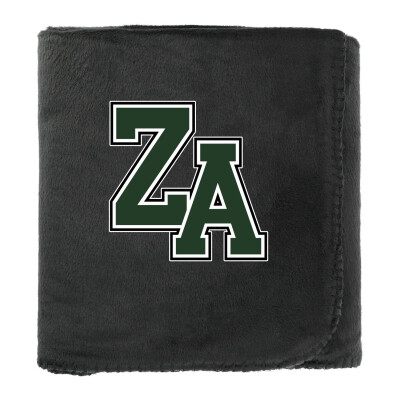 100% Recycled PET Fleece Blanket with RPET Pouch