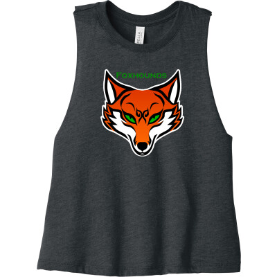 Bella+Canvas Women’s Racerback Cropped Tank