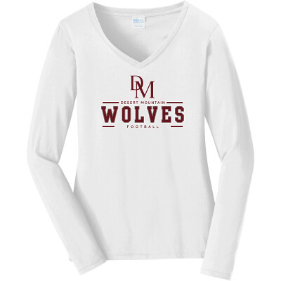 Women's Long Sleeve Fan Favorite V-Neck Tee