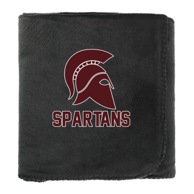 100% Recycled PET Fleece Blanket with RPET Pouch