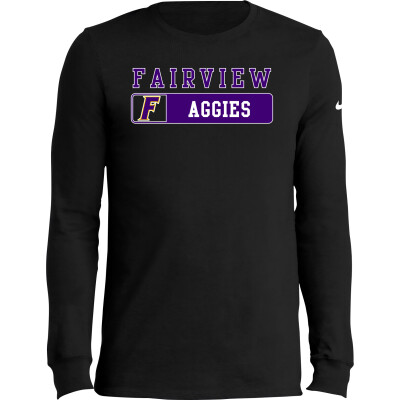Nike Dri-FIT Cotton/Poly Long Sleeve Tee