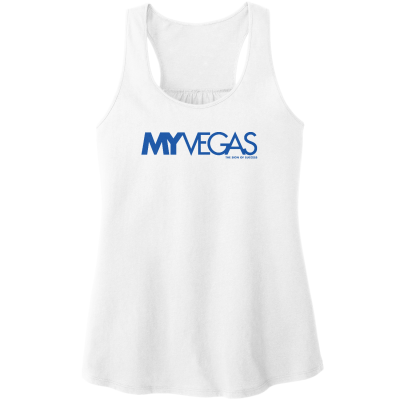 MY VEGAS WOMEN'S 100% COTTON RACERBACK TANK