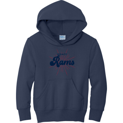 Youth Core Fleece Pullover Hooded Sweatshirt