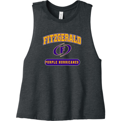 Bella+Canvas Women’s Racerback Cropped Tank