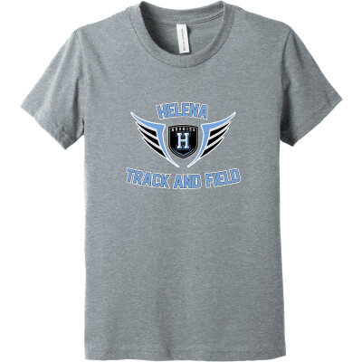 Bella+Canvas Youth Heather CVC Tee