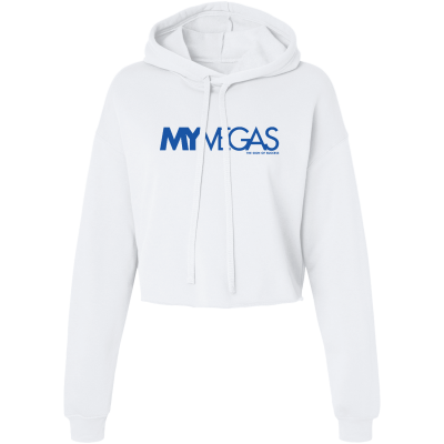 MY VEGAS WOMEN'S CROPPED FLEECE HOODIE