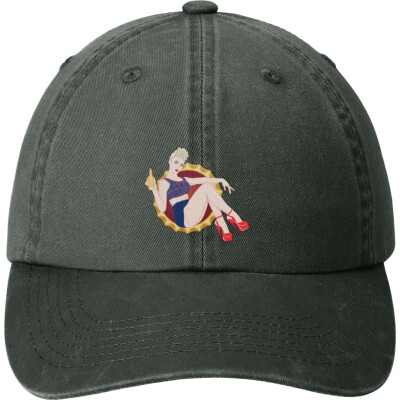 Garment-Washed Cap
