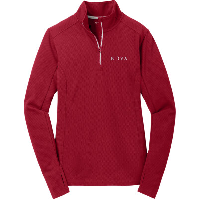 Women's Sport-Wick® Textured 1/4-Zip Pullover